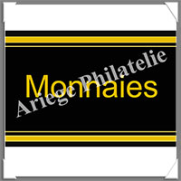 ETIQUETTE Autocollante - MONNAIES (Monnaies)