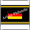 ETIQUETTE Autocollante - DRAPEAU - ALLEMAGNE (Drapeau ALLEMAGNE) Safe