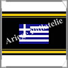 ETIQUETTE Autocollante - DRAPEAU - GRECE (Drapeau GRECE) Safe