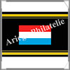 ETIQUETTE Autocollante - DRAPEAU - LUXEMBOURG (Drapeau LUXEMBOURG) Safe