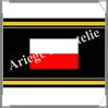 ETIQUETTE Autocollante - DRAPEAU - POLOGNE (Drapeau POLOGNE) Safe