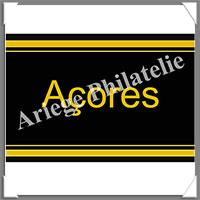 ETIQUETTE Autocollante - PAYS - ACORES (Pays Aores)