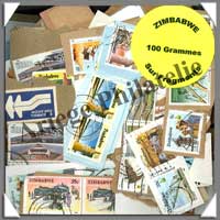 Zimbabw - 100 Grammes de Timbres (Fragments)