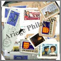 Jersey - 100 Grammes de Timbres (Fragments)