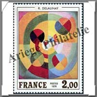 France : Anne 1976 complte - N1863  1913 - 52 Timbres