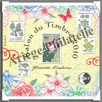 PLANETE TIMBRE - 2010 -  Salon Philatlique de PARIS (CNEP N56)