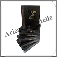 Album FUTURA FS - NOIR - Timbres de FRANCE - SANS Numro (1241-4)