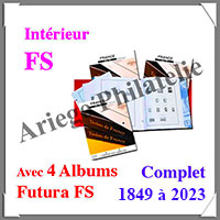 FRANCE - Complet FS - Annes 1849  2022 - 800 Pages - Sans Pochettes et 4 Reliures  (12434)