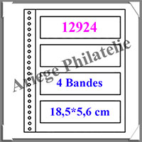 Pages Rgent SUPRA Simple Face - 4 Bandes - Paquet de 5 Pages (12924)