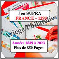 FRANCE - Jeu SC - 1849  2022 - Avec Pochettes + 7 Albums SUPRAMax (13423)