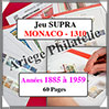 MONACO - Jeu SC - 1885  1959 - Avec Pochettes (1310) Yvert et Tellier