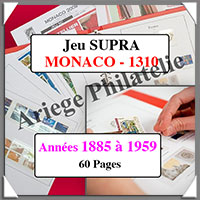 MONACO - Jeu SC - 1885  1959 - Avec Pochettes (1310)