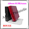 Reliure SUPRAmax - ROUGE - Reliure avec Etui  (1342-6) Yvert et Tellier