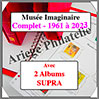 FRANCE - Jeu SC - Muse Imaginaire - 1961  2022 - Avec Pochettes + 2 Albums SUPRA (13820) Yvert et Tellier