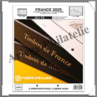 FRANCE - Jeu FO - Anne 2025 - 1 er Semestre - Timbres Courants - Sans Pochettes  (138969)