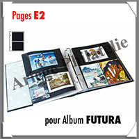 Reliure FUTURA - PACK avec 10 Recharges E2 - Reliure avec Etui  (27520)