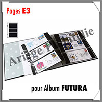 Reliure FUTURA - PACK avec 10 Recharges E3 - Reliure avec Etui  (27530)