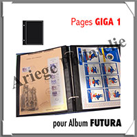 Reliure FUTURA - PACK avec 10 Recharges GIGA 1 - Reliure avec Etui  (27587)