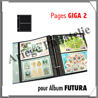 Reliure FUTURA - PACK avec 10 Recharges GIGA 2 - Reliure avec Etui  (27589)