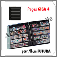 Reliure FUTURA - PACK avec 10 Recharges GIGA 4 - Reliure avec Etui  (27594)