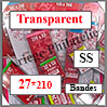 HAWID Bande Transparente : 27 mm - Simple Soudure (180278) Yvert et Tellier