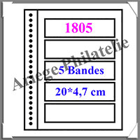 Pages Rgent Duo-SUPRA Recto Verso - 5 Bandes - Paquet de 10 Pages (1805)