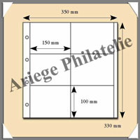 Feuilles 2008 - Pour CPM - HORIZONTALES - Blanches (2008)