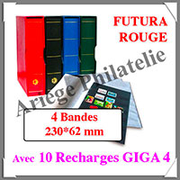 Pack FUTURA CLASSIQUE - Avec 10 Recharges GIGA 4 - Reliure avec Etui  (21794)