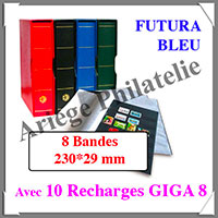 Pack FUTURA CLASSIQUE - Avec 10 Recharges GIGA 8 - Reliure avec Etui  (21798)
