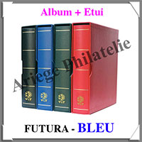 Reliure FUTURA Classique - BLEUE - Reliure avec Etui  (2750-1)