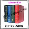 Reliure FUTURA Classique - NOIRE - Reliure avec Etui  (2750-4) Yvert et Tellier