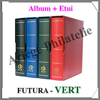 Reliure FUTURA Classique - VERTE - Reliure avec Etui  (2750-5)