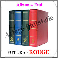 Reliure FUTURA Classique - ROUGE - Reliure avec Etui  (2750-6)