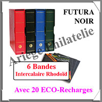 Reliure FUTURA - PACK avec 20 ECO-Recharges - Reliure avec Etui  (27595)