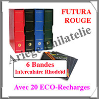 Reliure FUTURA - PACK avec 20 ECO-Recharges - Reliure avec Etui  (27595)