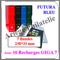 Reliure FUTURA - PACK avec 10 Recharges GIGA 7 - Reliure avec Etui  (27597)