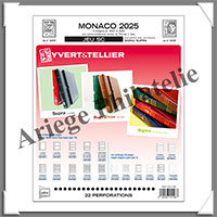 MONACO - Jeu SC - Ann�e 2025 - Avec Pochettes (301128)