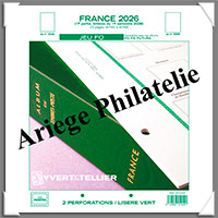FRANCE - Jeu FO - Ann�e 2026 - 1 er Semestre - Timbres Courants - Sans Pochettes  (138970)