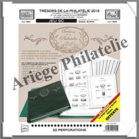 FRANCE - Jeu SC- Anne 2018 - TRESORS de la PHILATELIE - Avec Pochettes (720105)