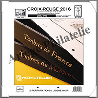 FRANCE - Jeu FS - Anne 2016 - Croix Rouge - Sans Pochettes (760061)