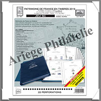 FRANCE - Jeu SC- Anne 2019 - PATRIMOINE de FRANCE - Avec Pochettes (830150)