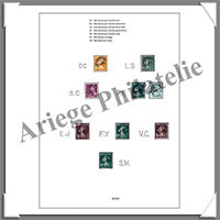 ANCOPER - Timbres PERFORES de FRANCE - Edition 2014 (9243)