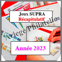 Jeux YVERT et TELLIER - SUPRA - Rcapitulatif - Anne 2022